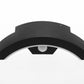 YANSUN 1-Light Black Arc Modern Motion Sensing Dusk-to-Dawn Indoor/Outdoor 18W Integrated LED Wall Lantern