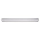 24 in. 1-Light Integrated LED Matte Black Modern Rectangle Vanity Light Bar Wall Fixture for Bathroom Mirror (2-Pack)