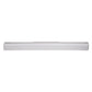24 in. 1-Light Integrated LED Matte Black Modern Rectangle Vanity Light Bar Wall Fixture for Bathroom Mirror (2-Pack)