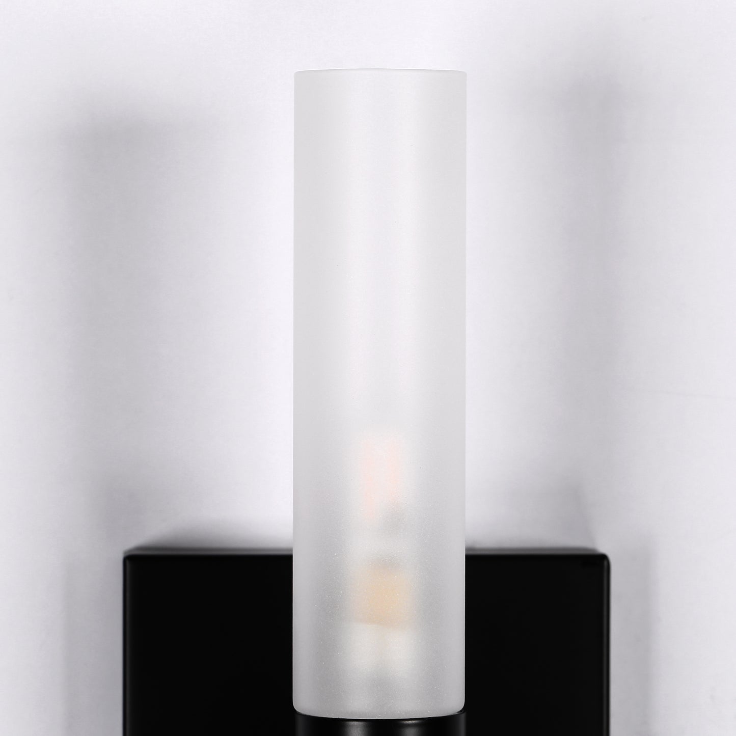 13.9in 2-Light Modern Indoor Wall Sconces with Frosted Glass perfect for bedroom, hallway, living room, bathroom, and study, Non-Integrated Light Source, G9 Socket, No Bulbs Included