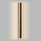 43 in. 30W 1-Light Matte Black Modern Integrated LED Outdoor Wall Light Waterproof Porch Light