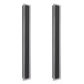 43 in. 30W 1-Light Matte Black Modern Integrated LED Outdoor Wall Light Waterproof Porch Light
