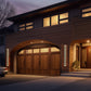 43 in. 30W 1-Light Matte Black Modern Integrated LED Outdoor Wall Light Waterproof Porch Light