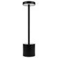 13.4 in. Black Cordless Rechargeable Integrated LED Table Lamp, Modern Portable Stepless Brightness Desk Lamps (2-Pack)