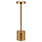 13.4 in. Gold Cordless Rechargeable Integrated LED Table Lamp, Modern Portable Stepless Brightness Desk Lamps (2-Pack)