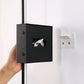 350° Rotate Black Dimmable Wireless Integrated LED Wall Sconce with Remote, Sconce Wall Decor for Living Room(2-Pack)