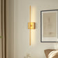 350° Rotate Gold Dimmable Wireless Integrated LED Wall Sconce with Remote, Sconce Wall Decor for Living Room(2-Pack)