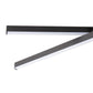 Black LED Chandelier 3-Light Modern Semi Flush Mount Ceiling Light 3000K Sputnik Light for Living Room Bedroom Foyer