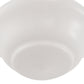9 in. Rustic Farmhouse Schoolhouse Ceiling Light, Brass Finish with Frosted Glass Shade for Kitchen, Hallway, Bathroom