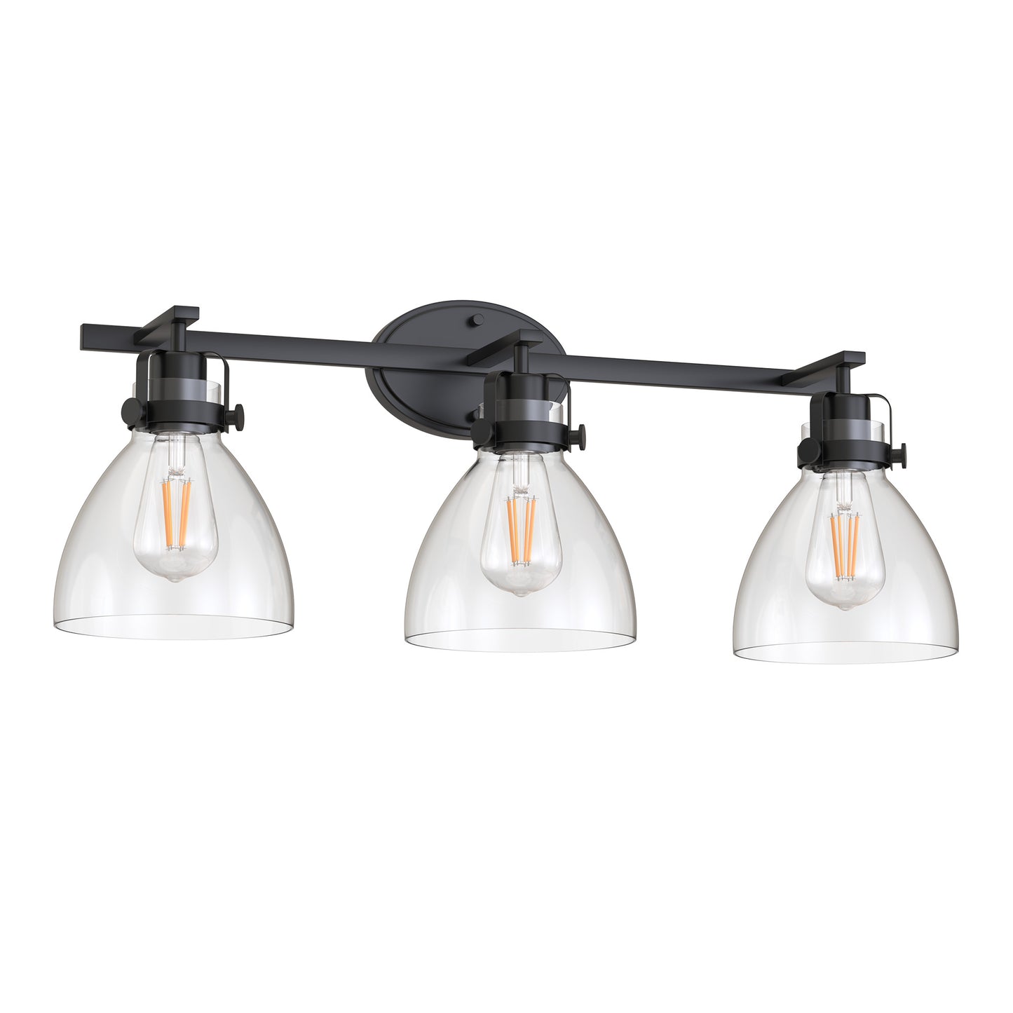 29 in. 3-Light Vanity Light, Affordable Bathroom Fixture for Bright Lighting