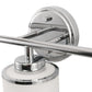 17 in. 3-Light Chrome Vanity Light with Frosted Glass Shades, Modern Bathroom Wall Sconce for Vanity, Mirror