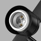 24 in. 4-Light Bathroom Vanity Light with Frosted Glass and Black Iron Frame