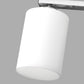 24 in. 4-Light Bathroom Vanity Light with Frosted Glass and Nickel Iron Frame