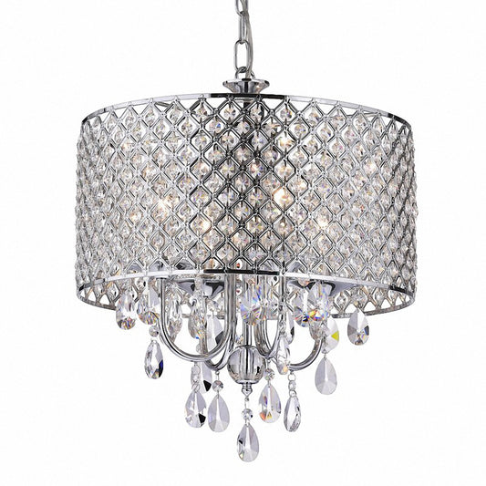YANSUN Modern Crystal LED Chandelier Lighting Pendant Lights Fixture Island Chandeliers Ceiling Dining Room Living Room Contemporary Kitchen,Black