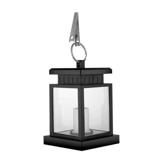 YANSUN Solar Lantern - Hanging Solar Lights Outdoor - 2 Pack Solar Powered Waterproof Led Lanterns Vintage Design for Landscape,Yard,Garden,Pathway,Beach,Pavilion Decoration (Warm Lights)