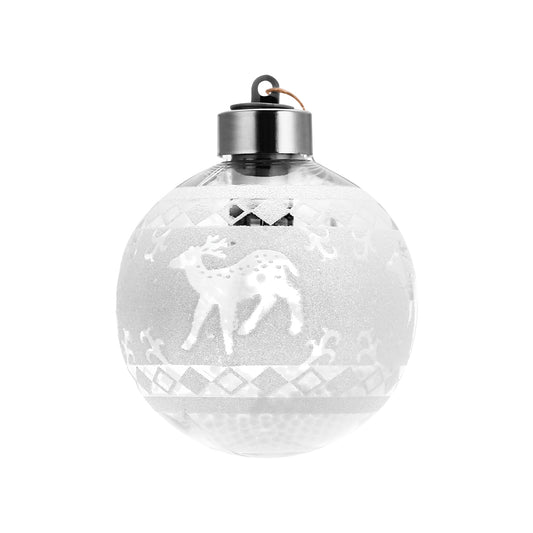 YANSUN Christmas Lights, Ball Ornaments Pendants, Shatterproof Xmas Tree Decoration Ball Light, Christmas reindeer